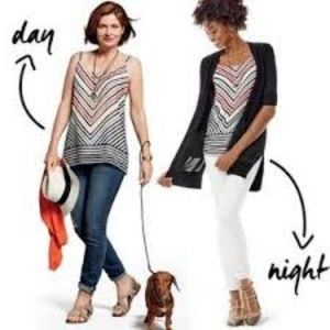 CAbi Striped Linea Cami Style #5043